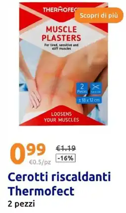 Action Thermofect Cerotti riscaldanti offerta
