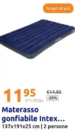Action Materasso gonfiabile Intex offerta