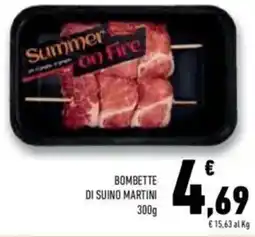 Conad Martini bombette di suino offerta