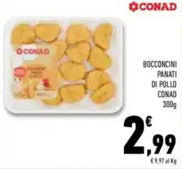 Conad Conad bocconcini panati di pollo offerta