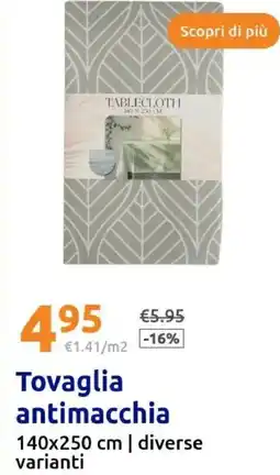 Action Tovaglia antimacchia offerta