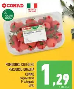Conad Conad pomodoro ciliegino percorso qualita offerta