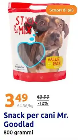 Action Mr. GoodladScopri di più Snack per cani offerta