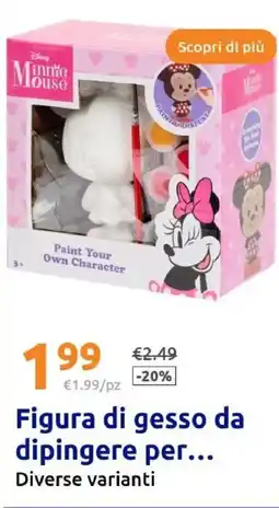 Action Figura di gesso da dipingere per offerta