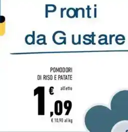 Conad Patate pomodori di riso e offerta
