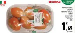 Conad Conad pomodoro verde oblungo percorso qualità offerta