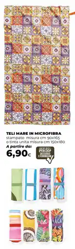 Extracoop Teli mare in microfibra offerta