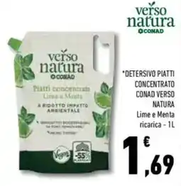 Conad Verso natura conad detersivo piatti concentrato offerta