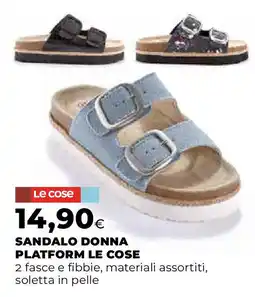 Extracoop Le cose sandalo donna platform offerta