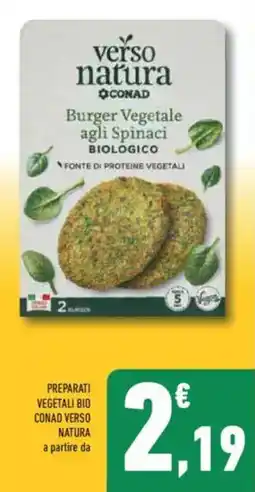 Conad Verso natura conad preparati vegetali bio offerta