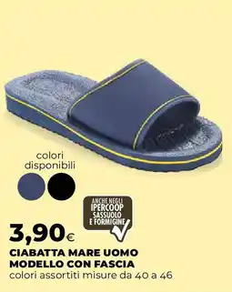 Extracoop Ciabatta mare uomo modello con fascia offerta