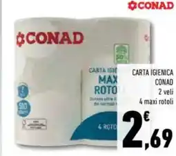 Conad Conad carta igienica offerta