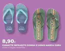 Extracoop Guru ciabatte infradito donna e uomo marca offerta