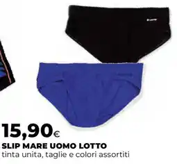 Extracoop Lotto slip mare uomo offerta