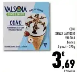 Conad valsoia coni senza lattosio offerta