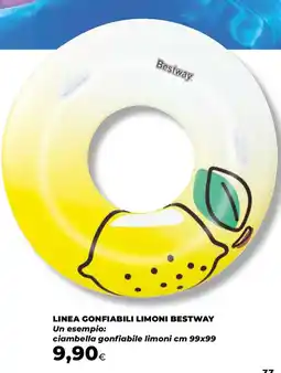 Extracoop Bestway linea gonfiabili limoni offerta
