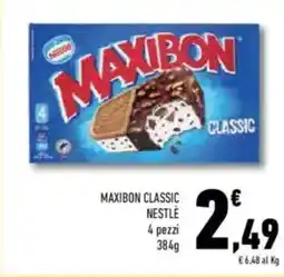 Conad Nestle maxibon classic offerta