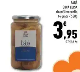 Conad Baba gioia luisa offerta