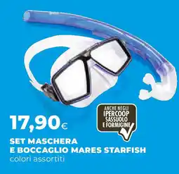Extracoop Set maschera e boccaglio mares starfish offerta