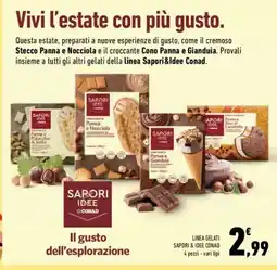 Conad Sapori & idee conad linea gelati offerta