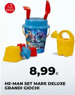 Extracoop He-man set mare deluxe grandi giochi offerta