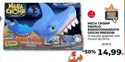 Extracoop Mega chomp squalo radiocomandato giochi preziosi offerta