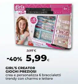 Extracoop Girl's creator giochi preziosi offerta