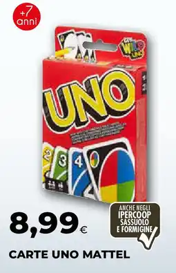 Extracoop Carte uno mattel offerta