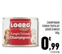 Conad logró d'amico Champignon funghi trifolati offerta
