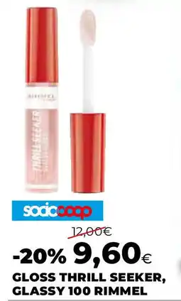 Extracoop Gloss thrill seeker, glassy 100 rimmel offerta