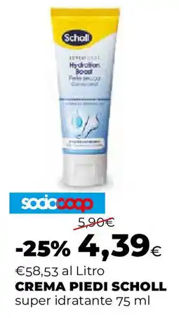 Extracoop Scholl crema piedi offerta