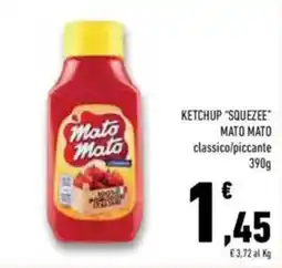 Conad Mato mato ketchup "squezee'' offerta