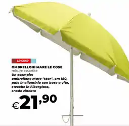 Extracoop Le cose ombrelloni mare offerta