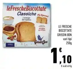 Conad Grissin Bon leFresche Biscottate offerta
