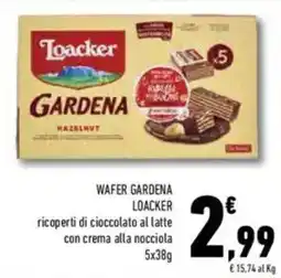 Conad Loacker wafer gardena offerta
