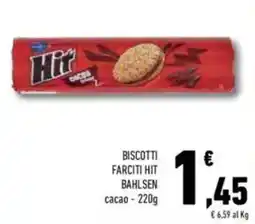 Conad Bahlsen biscotti farciti hit offerta