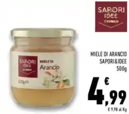 Conad Sapori idee miele di arancio offerta