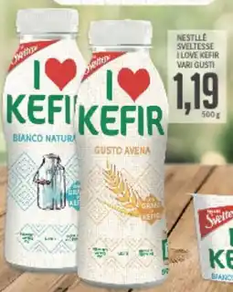 Supermercati Piccolo Nestlle sveltesse i love kefir vari gusti offerta