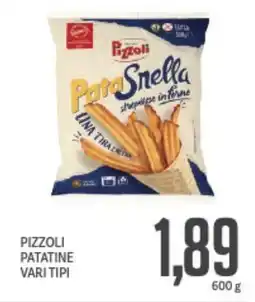 Supermercati Piccolo Pizzoli patatine vari tipi offerta