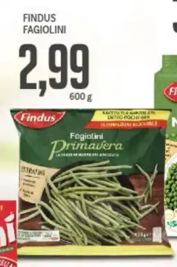 Supermercati Piccolo Findus fagiolini offerta