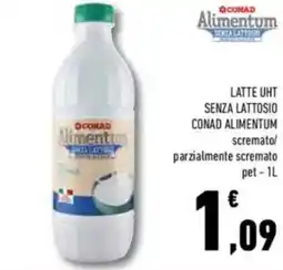 Conad Conad alimentum latte uht senza lattosio offerta