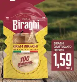 Supermercati Piccolo Biraghi grattugiato fresco offerta