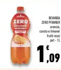 Conad Zero pfanner bevanda offerta