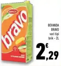 Conad Bravo bevanda vari tipi offerta