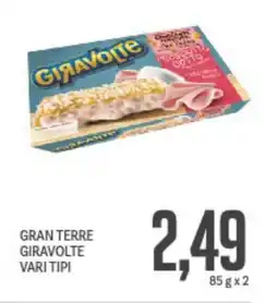 Supermercati Piccolo Gran terre giravolte vari tipi offerta