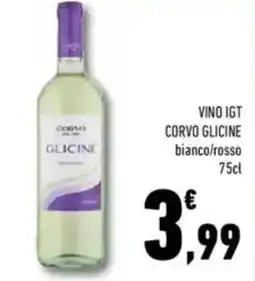 Conad Vino igt corvo glicine offerta