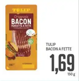 Supermercati Piccolo Tulip bacon a fette offerta