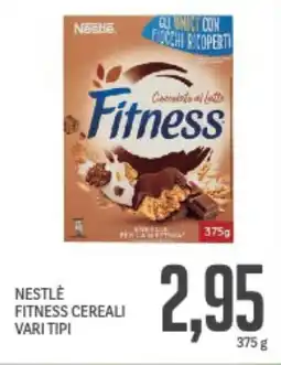 Supermercati Piccolo Nestlé fitness cereali vari tipi offerta
