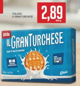Supermercati Piccolo Colussi il gran turchese offerta