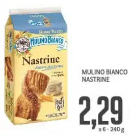 Supermercati Piccolo Mulino bianco nastrine offerta